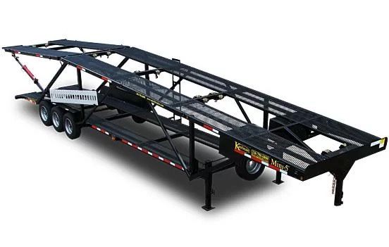 Kaufman Double Deck Mini 5 Car Hauler Trailer 