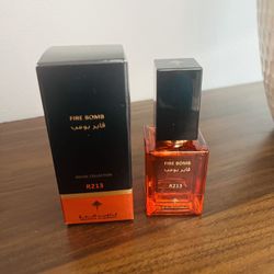 Fire Bomb Rouge Collection R213. The authentic woman perfume Arabian Oud  Made in Saudi Arabia. 1.2oz