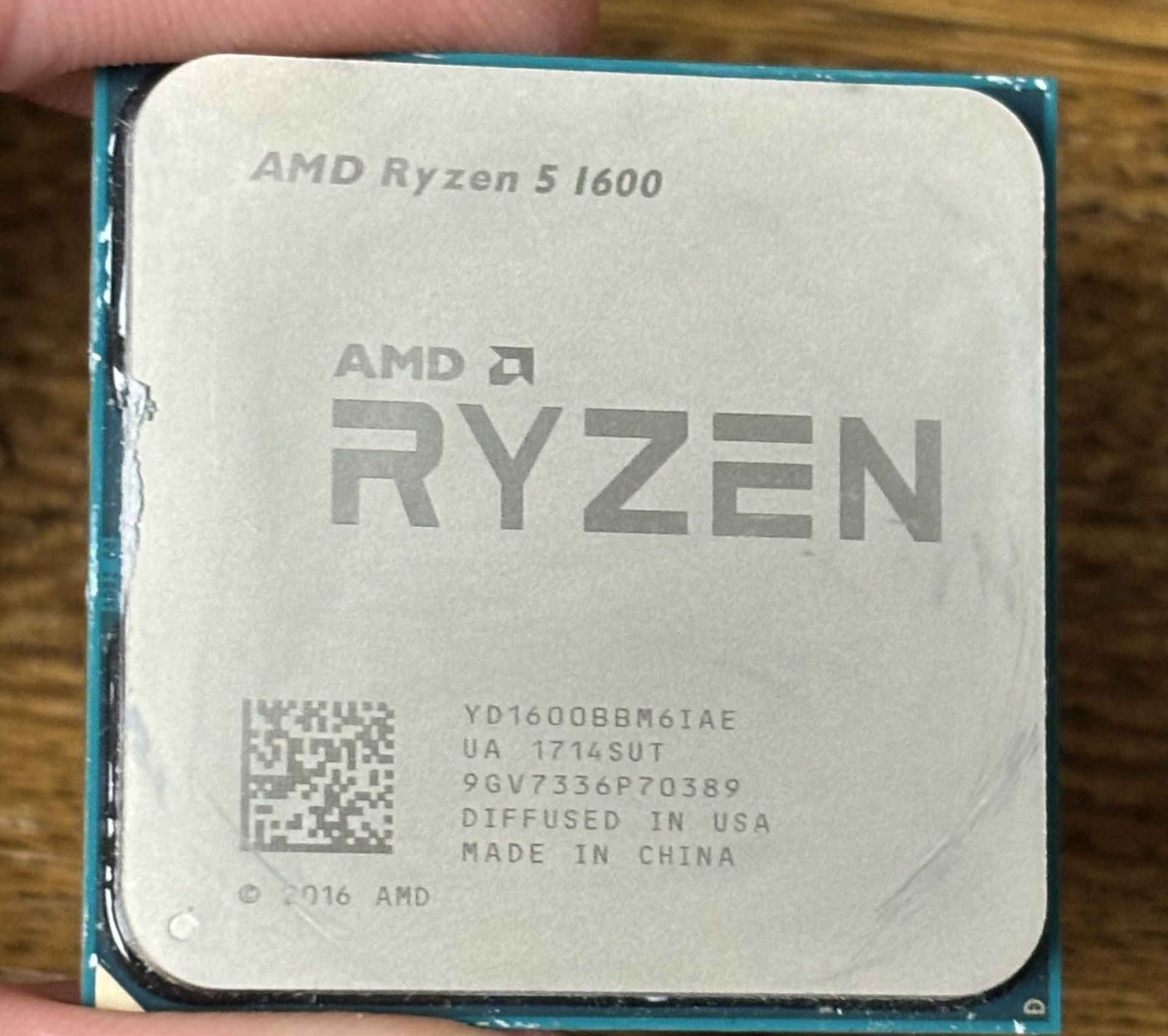 AMD Ryzen 5 1600 CPU