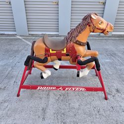 Radio flyer rocking horse
