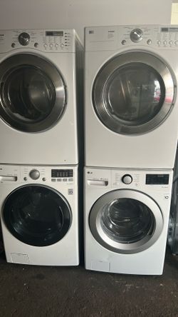 Washer And DRYER Delivery Free 4 Months Warranty 4 Meses De Garantía $500 Set Washer En DRYER 
