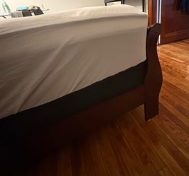 louis philippe style king size bed