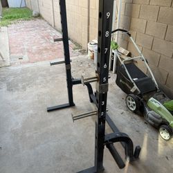 Adjustable Squat Rack / Bench Press Stand 