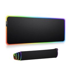 🐾 $12 Brand New In Box Computer Keyboard Mousepad Mat for Pro Gamer,31.5X11.8Inch (Black)