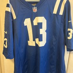 Indianapolis Colts Jersey Men’s Size XL Hilton #13 Nike Jersey NFL MLB NBA NHL Fashion Supreme Vintage