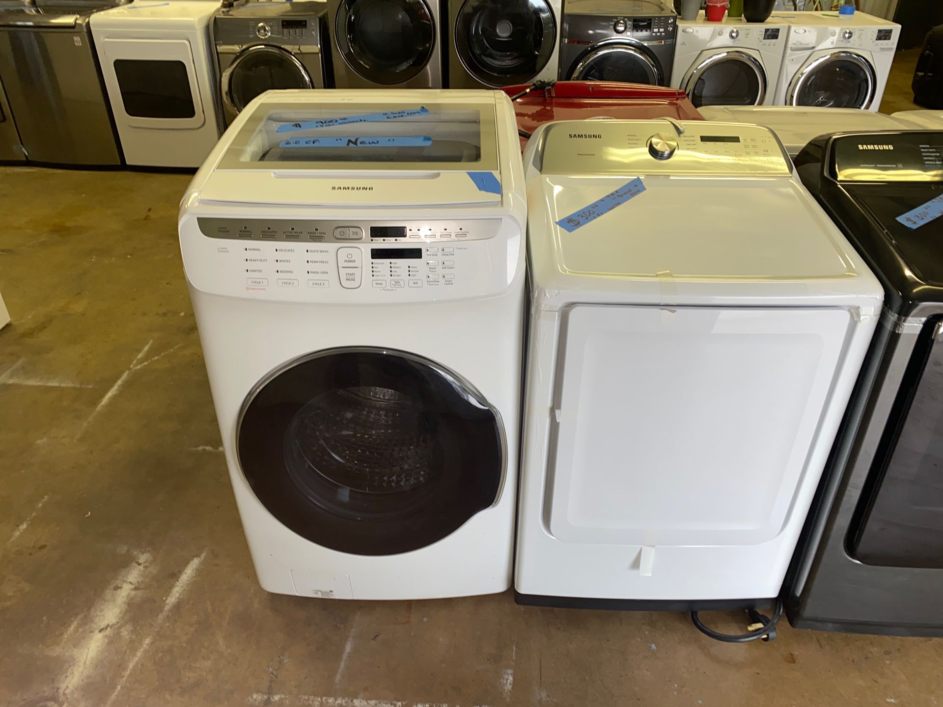 samsung washer & dryer set 2lo(contact info removed)