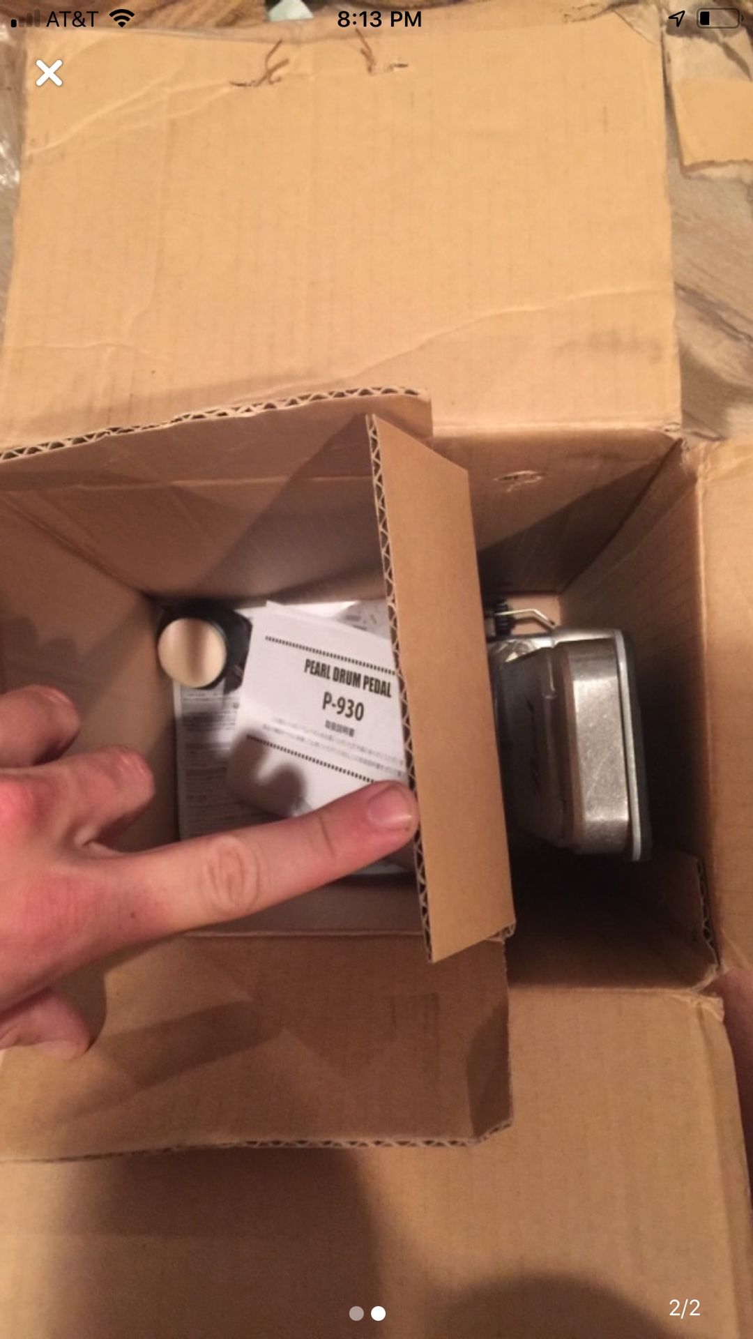 Pearl p930 drum pedal kick