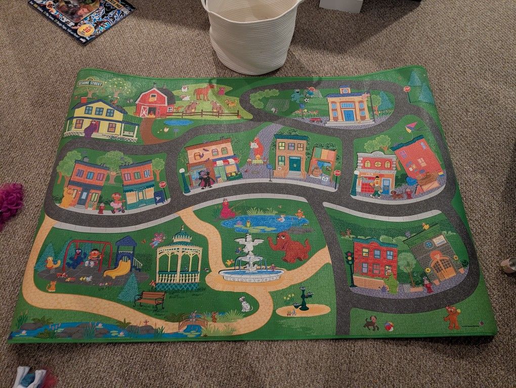 Sesame Street Car Play Mat