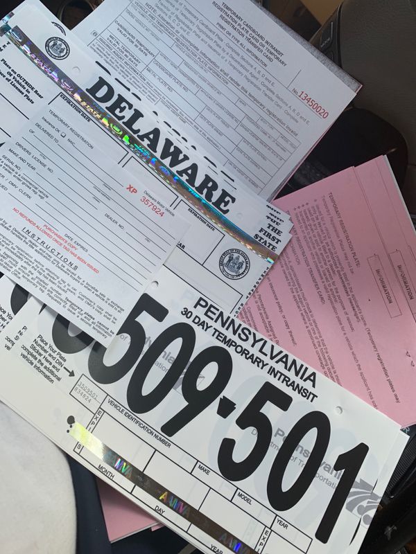 Temp tags for Sale in Philadelphia, PA OfferUp