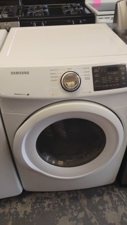 Nice Samsung gas dryer , stackable dryer