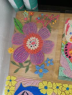 Handmade Diamond Dot Art