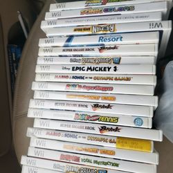 Nintendo Wii Games Various Prices 10.00 To 30.00 Each
Message for specific prices 