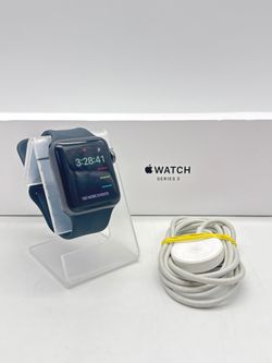 Apple Watch Series 3 A1858 GPS 38mm 8GB Space Gray Aluminum Sport Band 100%BH