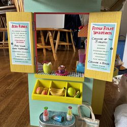 American Girl Leah Smoothie Stand