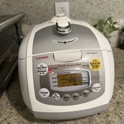 Cuckoo 6-cup Pressure Rice Cooker