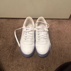 Purple And White Pumas 