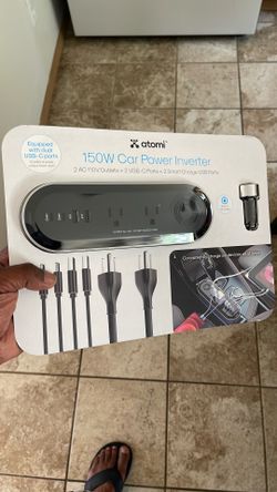 Atomi 150W Car Power Inverter