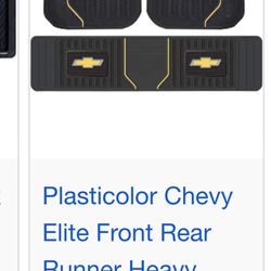 Chevy Mats New In Package $40 Full Set /tapetes Chevy Nuevos 
