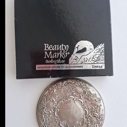 Vintage sterling silver mirror