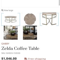 Summer Classics Coffee Table 