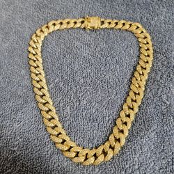 925k  Silver Nacklace  With Cubic Stones