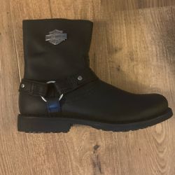 Harley Davidson Scout Leather Harness Riding Boots