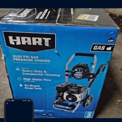 Hart 3100 PSI Pressure Washer (2.5 GPM 212cc 4-Cycle OHV Gas Powered Cold Water Pressure Washer
