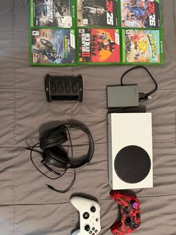 Xbox Series S Bundle with Games and Accessories