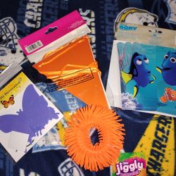 Dory Birthday Surprise Box , Party Banner And A 3D Decorative Butterfly