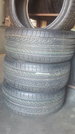 2354018s set of four mount and balance instaladas y balaceadas new tires nexen