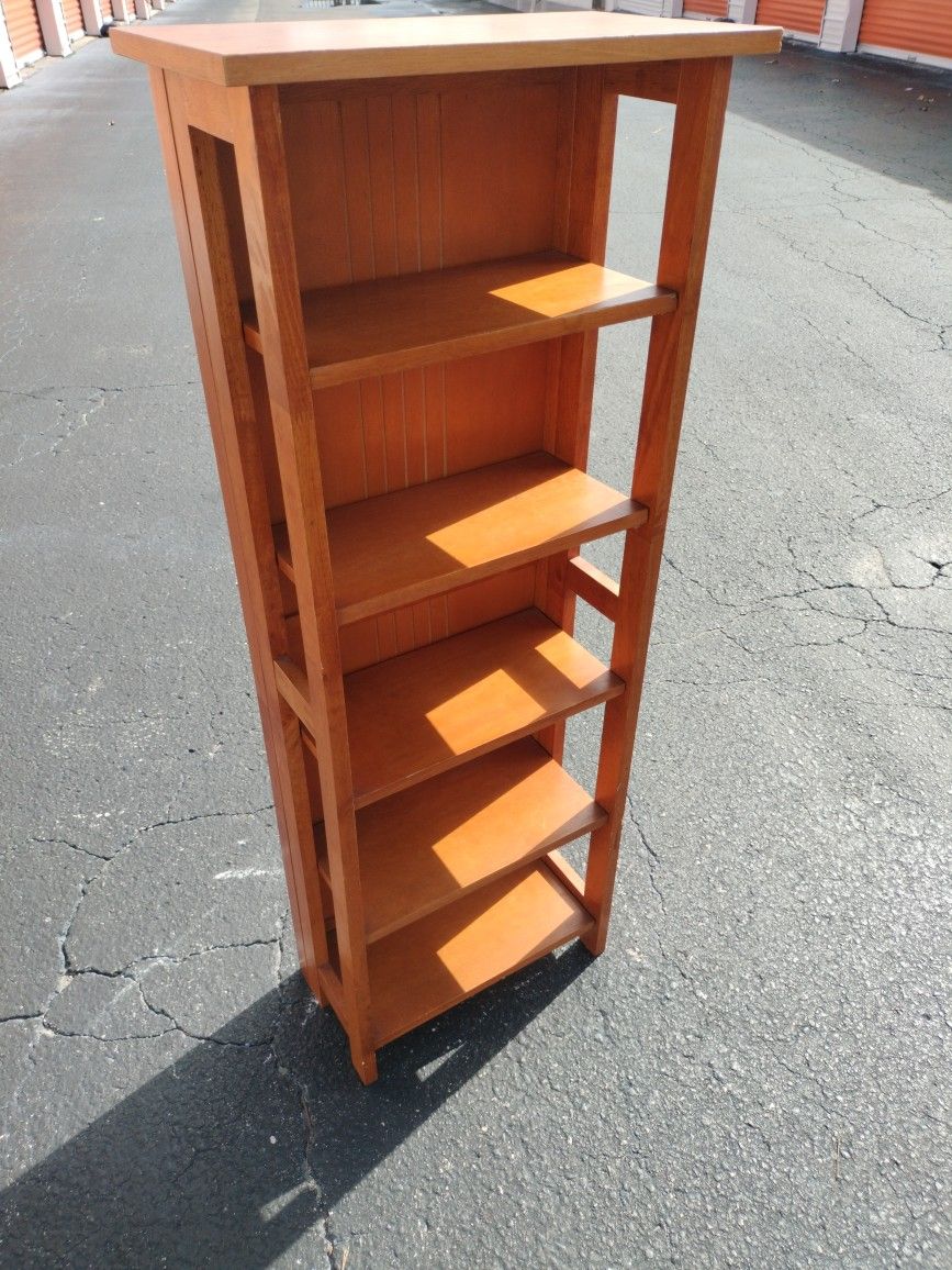 π Mission Style 6-Tier Wood  Shelf π