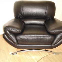 Carlo Perazzi 100% all Italian Leather Chair $195.00