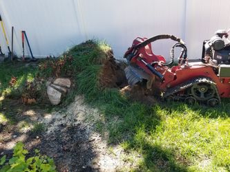 Stump grinding