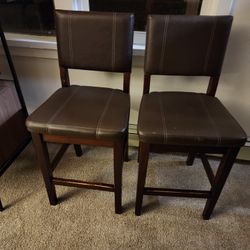 Linon Milano Brown High Counter Stool