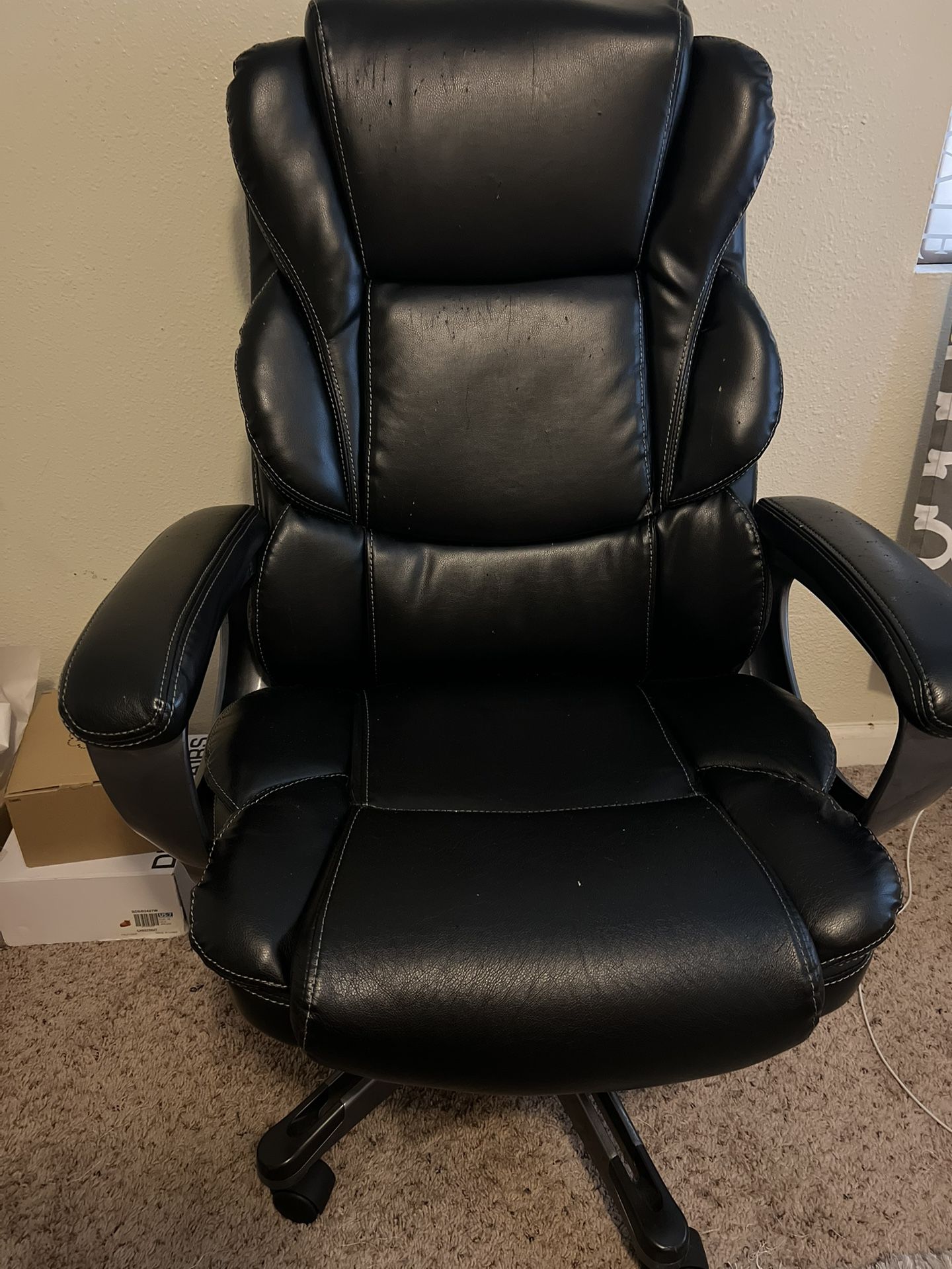 Black Leather Chair