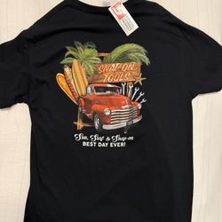 Snap on T-shirt Large 