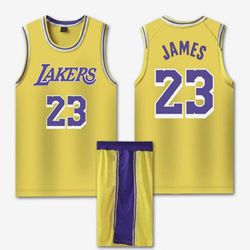 Lakers JAMES No.23 Basketball Jersey
