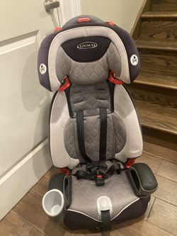 Graco Premium Adjustable Height High Back Booster With Comfortable Quilted Cover