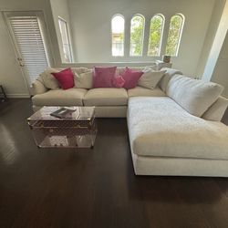 Custom Cream Sectional
