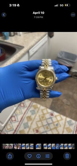 Gold Silver Luxury Watch (NOT ACTUAL PRICE)