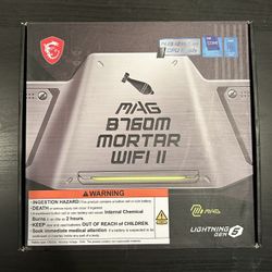 MAG B760M MORTAR WIFI II Gaming Motherboard 