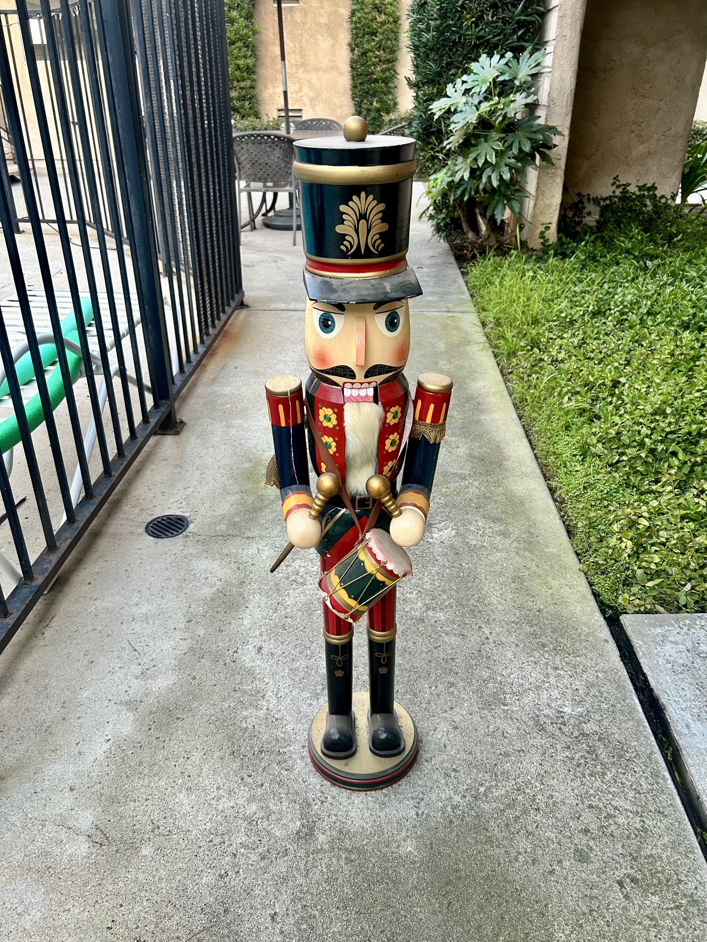 Vintage Solid Wood Nutcracker 2007