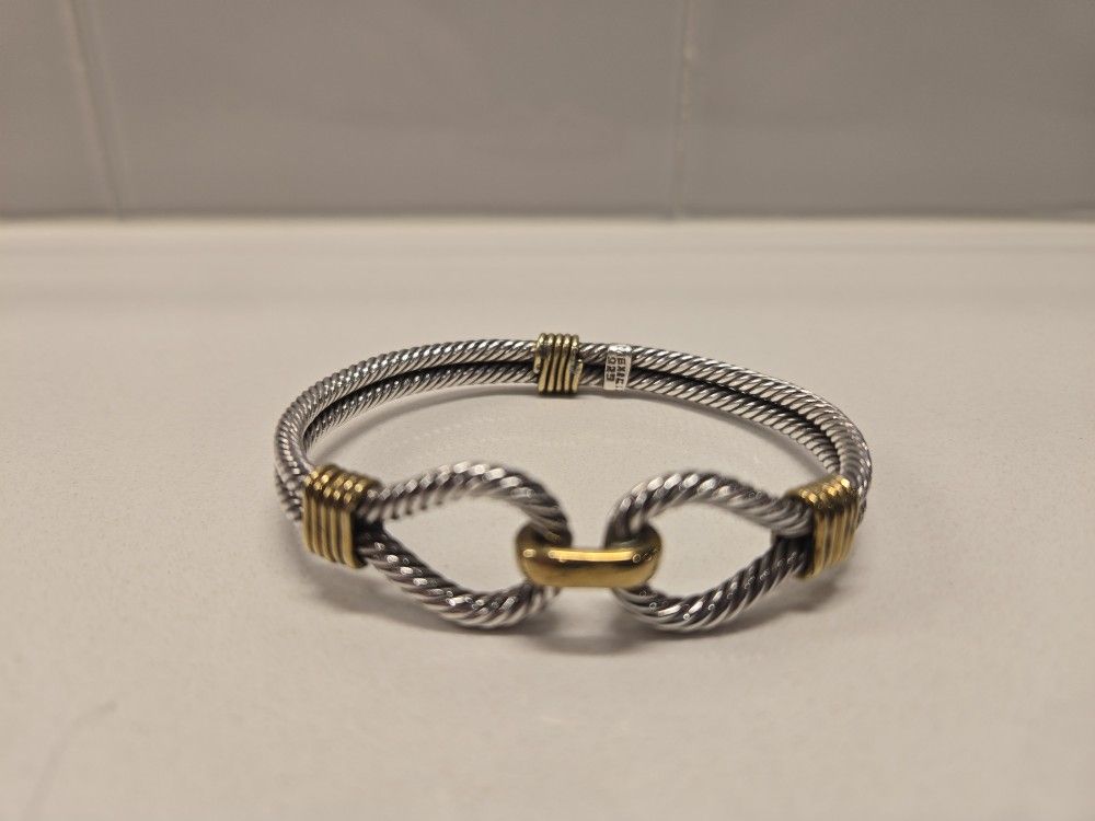 925 Sterling Silver Hook Bracelet