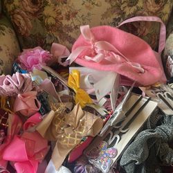 Bag of Girl Hair Goodies