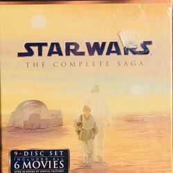 STAR WARS COMPLETE SAGA BLU RAY