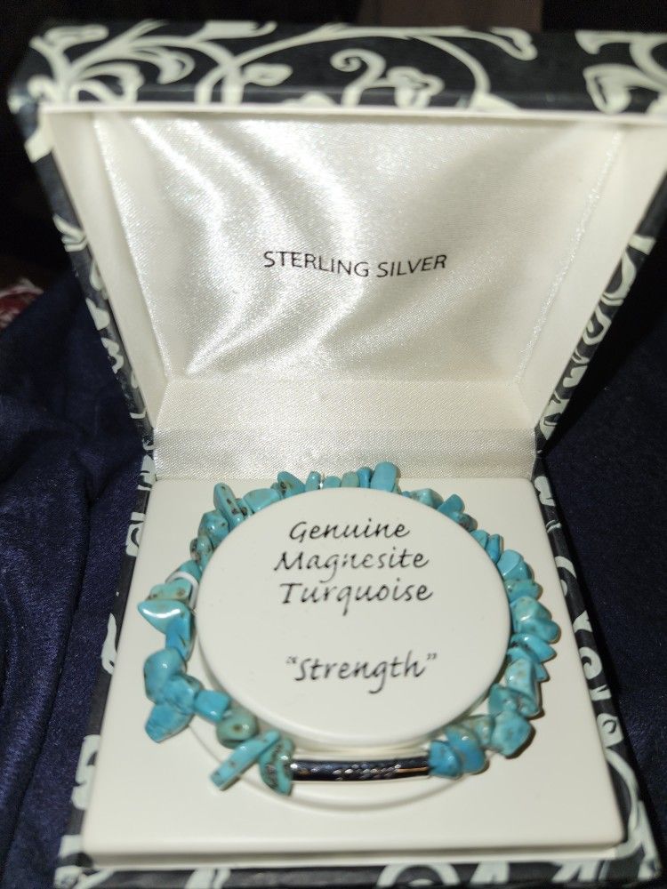 Turquoise  & Silver Bracelet 