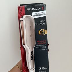 Remington Shine Therapy - Plancha de pelo de 2 pulgadas