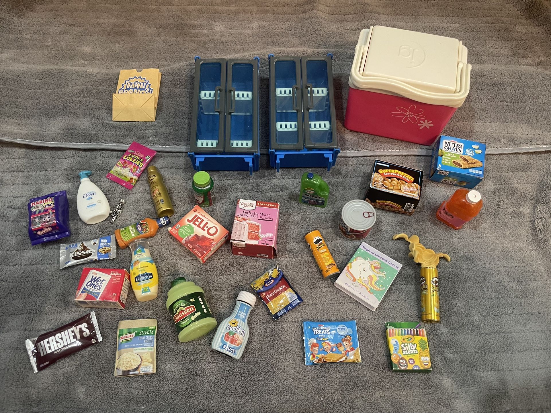 Mini Brands Cooler Shelves Toys Figurines Lot