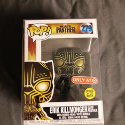 Erik Killmonger Black Panther Gitd Marvel Funko Pop