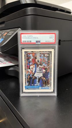 1992 Topps Shaquille O'Neal #362 PSA 9 Mint